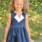 Lilly's Lapel Party Dress | The Simple Life Pattern Company