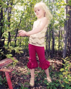 Chloe's Ruffle Leggings + Capris + Shorties | The Simple Life Pattern Company
