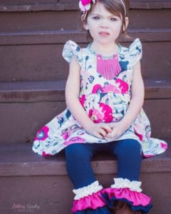 Baby Chloe's Ruffle Leggings, Capris + Shorties | The Simple Life Pattern Company
