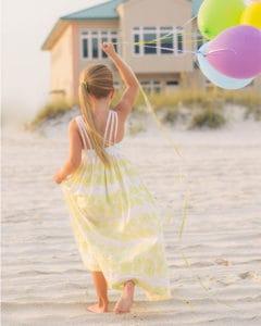 lexi's strappy back top dress and maxi summer pleated skirt hem open back girls spring beach party dress. pdf sewing pattern girls