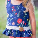 Hailey Drop Waist Top + Dress | The Simple Life Pattern Company