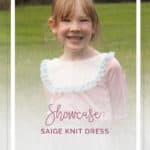 Showcase Saige Knit Dress The Simple Life Pattern Company