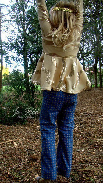 Breanna's Peekaboo Shorts, Capris & Pants. PDF sewing pattern for girls sizes 2t-12.