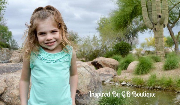 Cheyenne's Ultimate Ruffle Tshirt. PDF sewing pattern for toddler girl sizes 2t - 12.