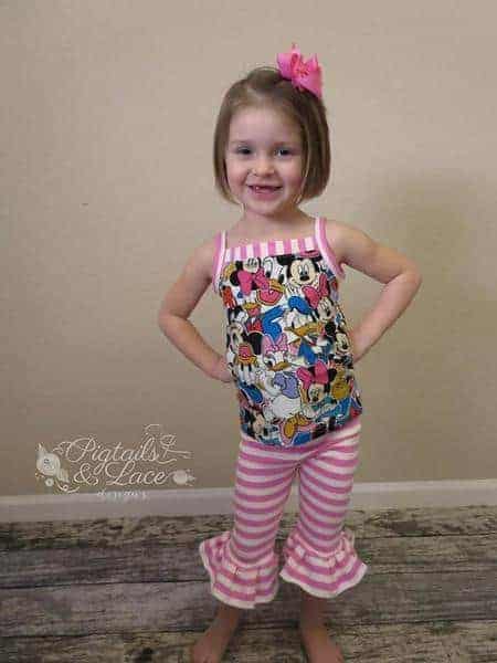 FREE sewing pattern Camis tank top knit Cami's spaghetti strap top pajama PJ tank jersey summer sewing pdf easy beginner simple life pattern company