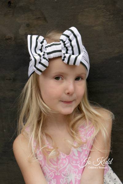 Barb's Knit Headband. PDF sewing pattern for NB-12 years.