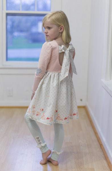 Sarah Ann's Cuff Leggings & Capris. PDF sewing pattern for girls & toddlers size 2t-12.