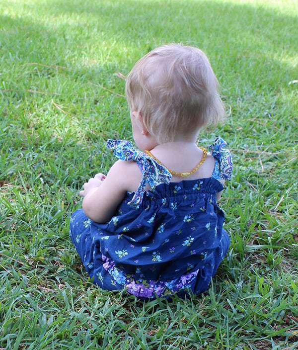 Baby Marlie's Romper. PDF sewing patterns for baby sizes NB - 24 months.