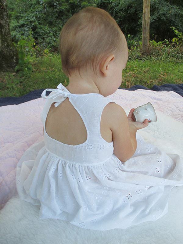 Baby Taylor's Shift Top & Dress. PDF sewing patterns for Baby sizes NB- 24 months.