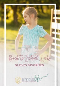 Back to School Looks The Simple Life Pattern Company
