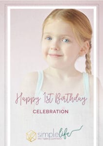 Happy Birthday | The Simple Life Pattern Company
