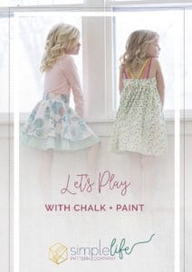 Let's Play Chalk Paint | The Simple Life Pattern Company