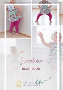 Succulence Blog Tour | The Simple Life Pattern Company