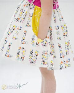 Jaimesyn's Double Flutter Pocket Top + Dress | The Simple Life Pattern Company