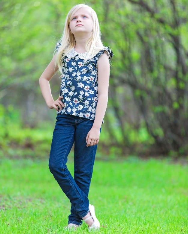 Sugar Pop Top Collaboration with Sew Caroline | The Simple Life Pattern ...