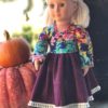 Simple Life pattern company doll Adelyn dolly top and dress knit vintage doll patterns for american girl wellie wisher and bitty baby and my generation