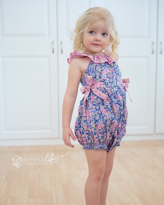 Sandy's Ruffle Neck Top & Dress. Downloadable PDF Sewing Patterns for ...