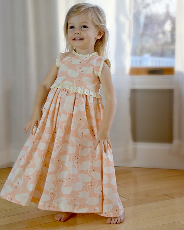 Sew a Baby Dress with FREE Pattern - Melly Sews