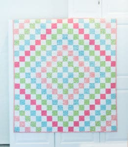 riley blake designs fabric quilt kit Cricut maker fabric cutting machine free quilt pattern around we go free pdf downloadable sewing pattern cricut access fast easy beginner friendly quilt daisy days fabric hobbs heirloom natural cotton batting aurifil 50 weight thread baby lock babylock crescendo simple squares square quilt