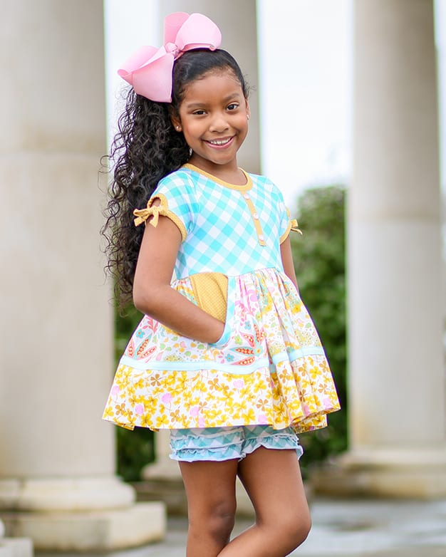 Abigail's Pocket Peplum & Dress. Downloadable PDF Sewing Pattern for Girls  and Toddler Sizes 2T-12 - The Simple Life