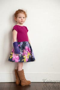 Simple Life Pattern Company | Lydia's Circle Skirt Add On. Downloadable PDF Pattern for Toddlers and Girls Size 2T-12. Lydia's Circle skirt add on. Lydia's Ruffle Back Leotard pattern is getting an add on! This is an add on, you will need the original Lydia's Ruffle Back Leotard pattern to make a complete dress. This is for the skirt and pocket pieces only (and construction tutorial). This add on is loaded with so many options.  Add the ultimate twirl factor to Lydia by choosing the circle skirt or there is also a gathered skirt option.  Choose from a simple hem, skinny hem band or ruffled hem.  The pattern includes side seam pockets or patch pockets, a faux sash and back bow tie.  Choose between top and dress length for even more options.