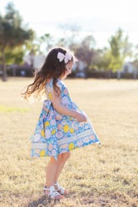The Simple Life Pattern Company | March Pattern of the Month: Mila's Tulip Sleeve Top and Dress