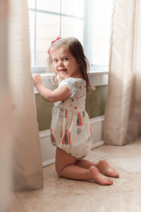 The Simple Life Pattern Company | Using the Romper Add On with a Zipper Pattern
