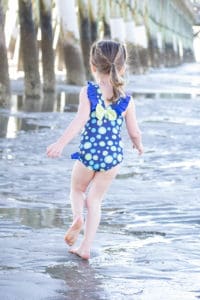 It's Swim Month: April 2019| The Simple Life Company Downloadable PDF Sewing Pattern for Girl's and Toddler Sizes 2T-12 | HARBOR’S FLUTTER BACK SWIMSUIT | LORELEI’S FLUTTER CUTOUT SWIMSUIT | CORDELIA’S SWIMSUIT COVERUP | MARINA’S CRISS CROSS TANKINI & ONE PIECE | Swimsuit, Summer, Bikini, Beachwear, Swimwear, Resortwear, Fashion, tropical, pool, bathing suit, beach wear, swim wear, resort wear, vacation