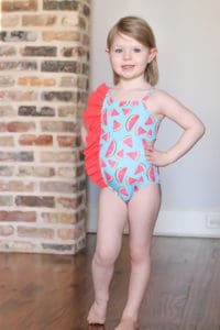 It's Swim Month: April 2019| The Simple Life Company Downloadable PDF Sewing Pattern for Girl's and Toddler Sizes 2T-12 | HARBOR’S FLUTTER BACK SWIMSUIT | LORELEI’S FLUTTER CUTOUT SWIMSUIT | CORDELIA’S SWIMSUIT COVERUP | MARINA’S CRISS CROSS TANKINI & ONE PIECE | Swimsuit, Summer, Bikini, Beachwear, Swimwear, Resortwear, Fashion, tropical, pool, bathing suit, beach wear, swim wear, resort wear, vacation