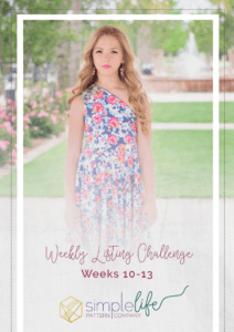 Weekly Listing Challenge: May 2019 | The Simple Life Company | Welcome to week 10 of our weekly listing photo challenge! Each week we will be featuring a different pattern for the challenge. You, our fans, can purchase the pattern for 10% off (for that week only) and will sew up and photograph your modeled makes. Our team will then choose a winner, based on photography, whose photo will be used as our new listing cover photo! | Girl’s dresses, pdf sewing pattern, girl’s fashion