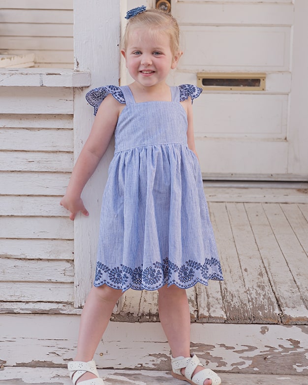 FREE Catalina Dress. Downloadable PDF Sewing Patterns for Girls kids and  Toddler Sizes 2T-12