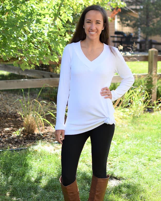 Banquet Microbe Sinewi Women's Sapphire V Neck Sweater. Downloadable PDF Sewing Pattern for Women  sizes 00-20. - The Simple Life