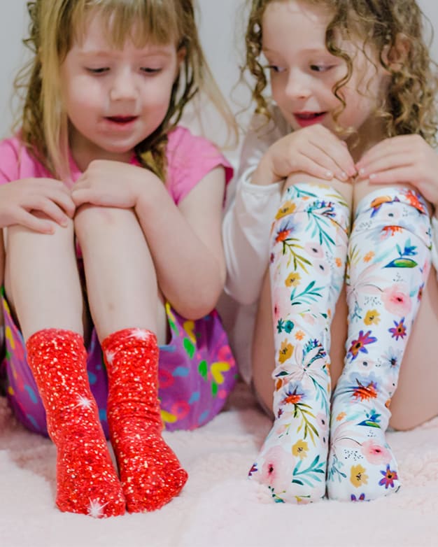New For Age 1-4 Years Toddlers Kids Girls Knee High Socks  Pattern 