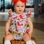Baby Aspen's V Bodice Top, Romper & Dress. Downloadable PDF Sewing ...