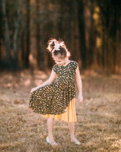 Ella's Knit Asymmetrical Top and Dress | The Simple Life Pattern Company