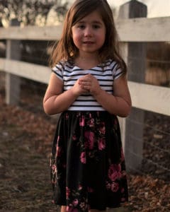 Ella's Knit Asymmetrical Top and Dress | The Simple Life Pattern Company