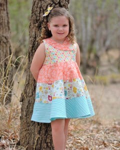 Shelly's Tiered Collar Wrap Top & Dress. Downloadable PDF Sewing ...