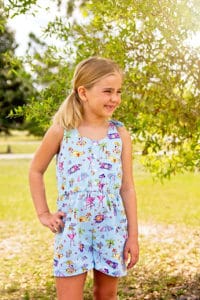 Simple Life Pattern Company | Tinsley's Scalloped Top, Romper & Dress. Downloadable PDF Sewing Pattern for Toddler and Girl Sizes 2T-12. Today I am sending out a huge thank you to all of the Tinsley Testers.  I hope you are excited to check out the Tinsley Tester round-up!  