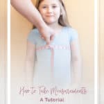 How to take measurements for sewing | Simple Life Pattern Company