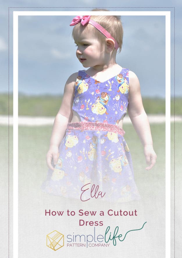 How to Sew a Cutout Ella Dress - The Simple Life