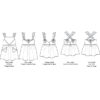 Blakeley's Top & Dress | The Simple Life Company | Envelope pockets, triangular, v bodice, overlay, vintage, handkerchief