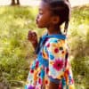 Maisie's Tied Collar Dress | Simple Life Pattern Company| Downloadable PDF Sewing Pattern for Toddler and Girl Sizes 2T to 12.