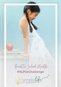 Back to School Month | The Simple Life Company | Monthly Challenge | SLPCO Challenge | Art Gallery Fabrics