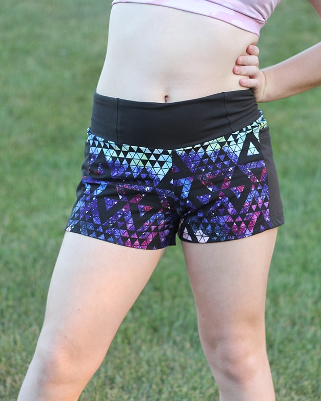 Women's Gym Shorts Pattern – TREASURIE