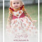 Simple Life Company | Layer Up with Autumn & Blakeley The Blakeley and Autumn patterns fit together like they were made for each other. The ruffles lay beautifully nested on top of each other. 