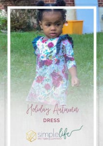 Simple life pattern company. autumn holiday shift dress energize leggings harper swing top for holidays and special occasions child tween womens baby downloadable pdf sewing patterns fast easy beginner to advanced