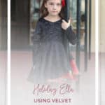simple life pattern company downloadable pdf sewing patterns for baby girls tween and women. Holiday velvet ella asymmetrical dress with long sleeves Upcycled plaid table cloth into a gorgeous circle skirt dress. Open tie back knit dress.