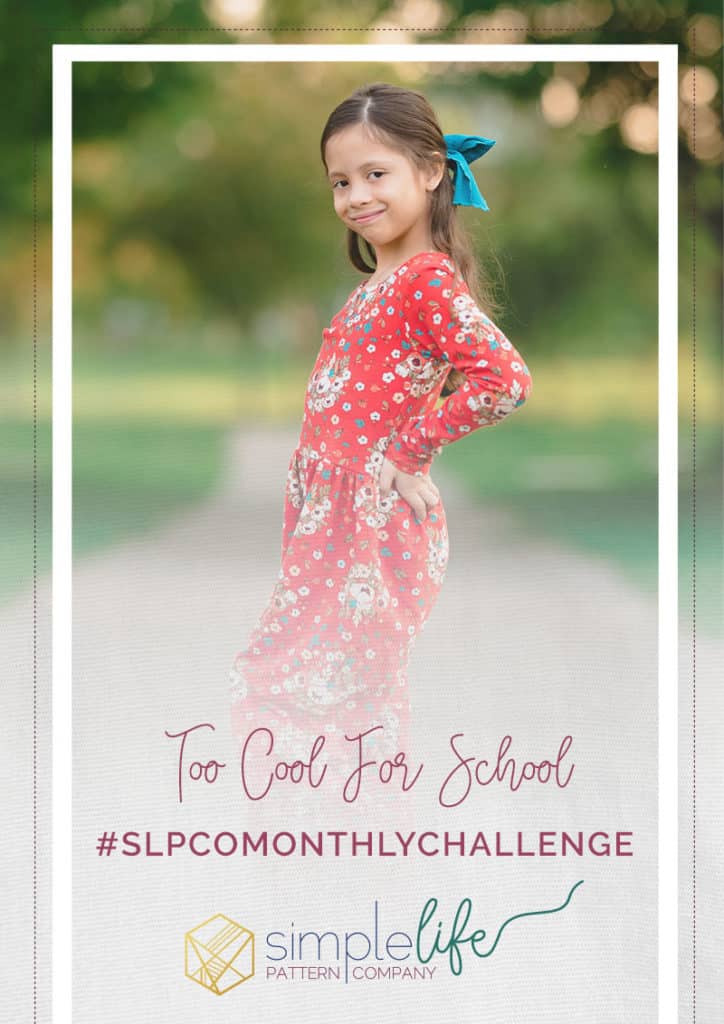 SEPTEMBER MONTHLY CHALLENGE: TOO COOL FOR SCHOOL - The Simple Life